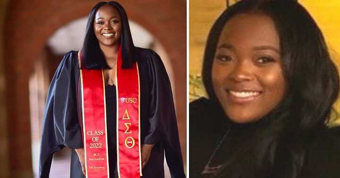 Black girl, California University, graduate Black girl, California University, graduate