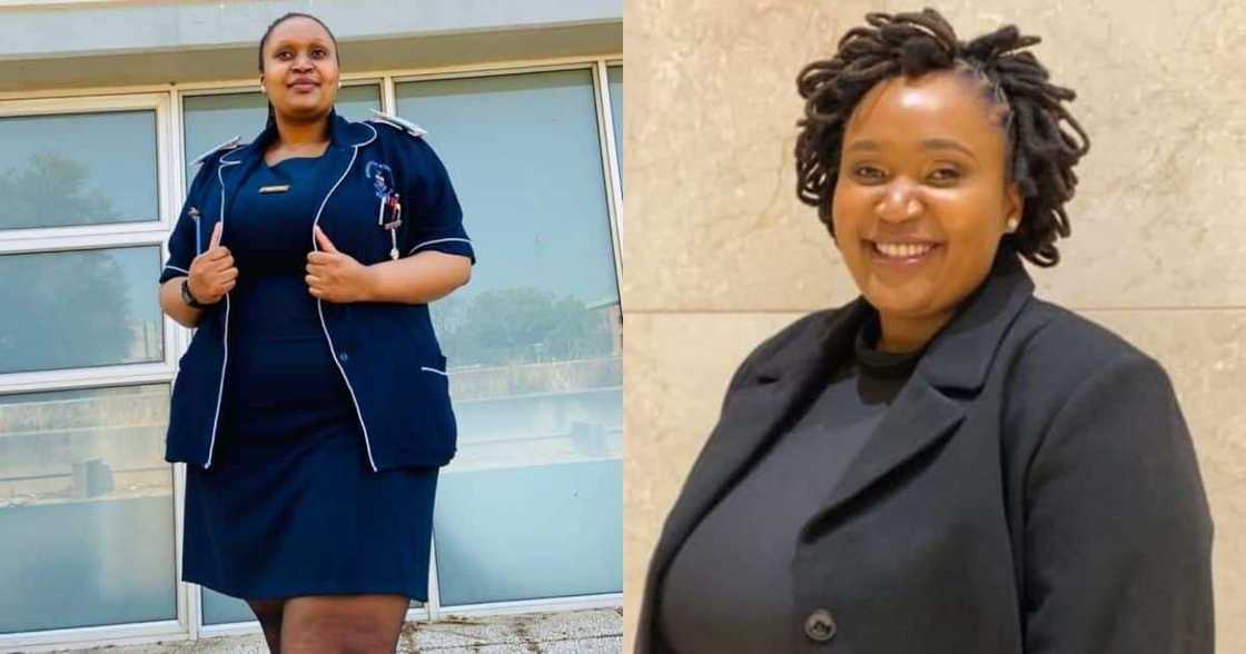 Woman, new job, permanent employment, nurse, professional nurse, success, inspirational news Woman, new job, permanent employment, nurse, professional nurse, success, inspirational news