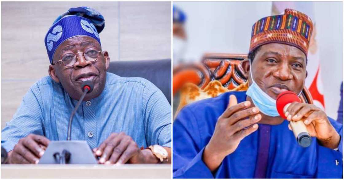 Plateau State Governor, Simon Lalong, Bola Tinubu, 2023 general elections Plateau State Governor, Simon Lalong, Bola Tinubu, 2023 general elections