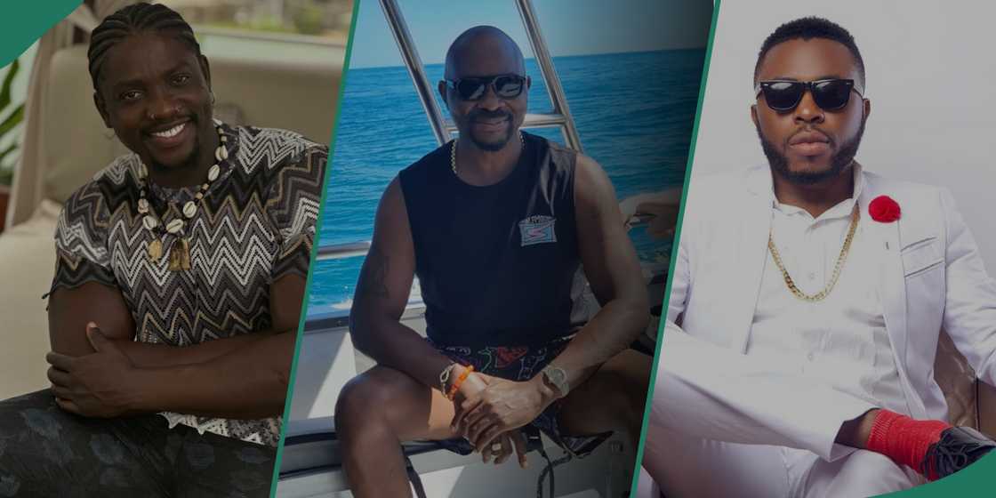 VDM, Isaac Fayose, and Samklef VDM, Isaac Fayose, and Samklef