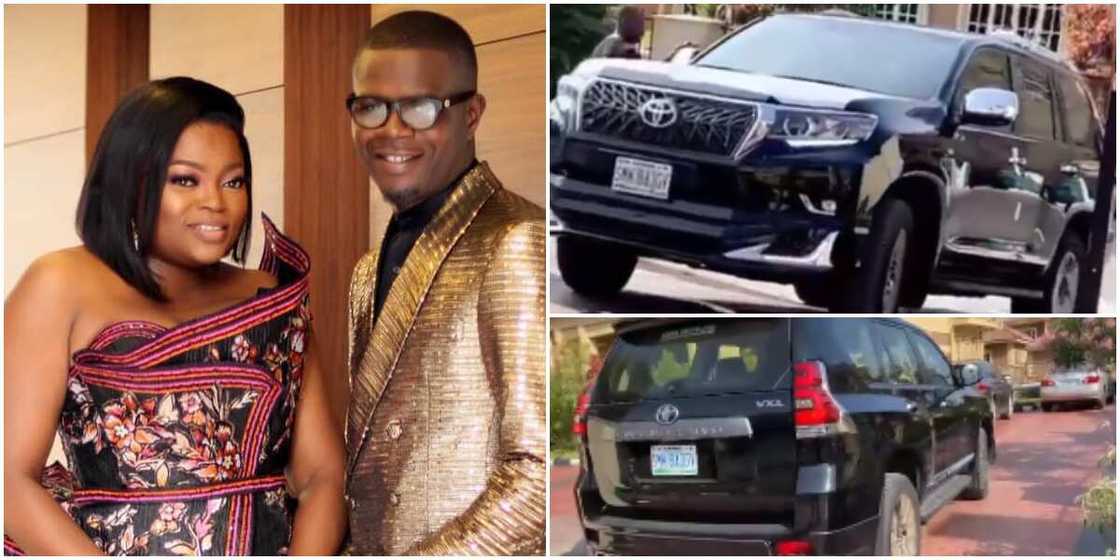 Funke Akindele and her husband Funke Akindele and her husband