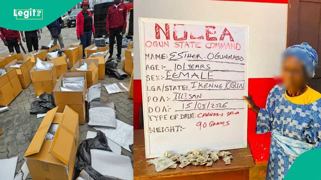 101-year-Old woman arrested for selling illicit drugs in Ogun State