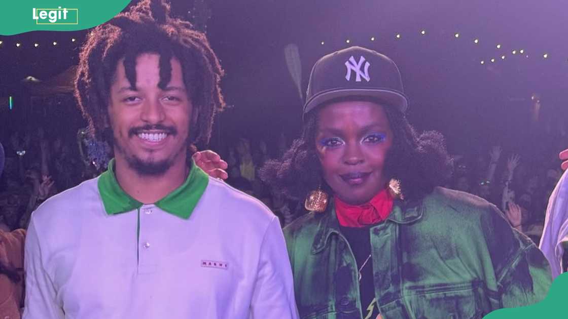 Zion Marley appears at an event