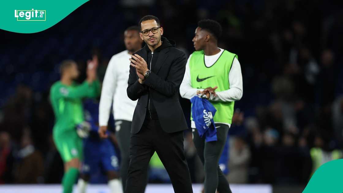 England, Liam Rosenior, Chelsea, Premier League, Football, Stamford Bridge. England, Liam Rosenior, Chelsea, Premier League, Football, Stamford Bridge.