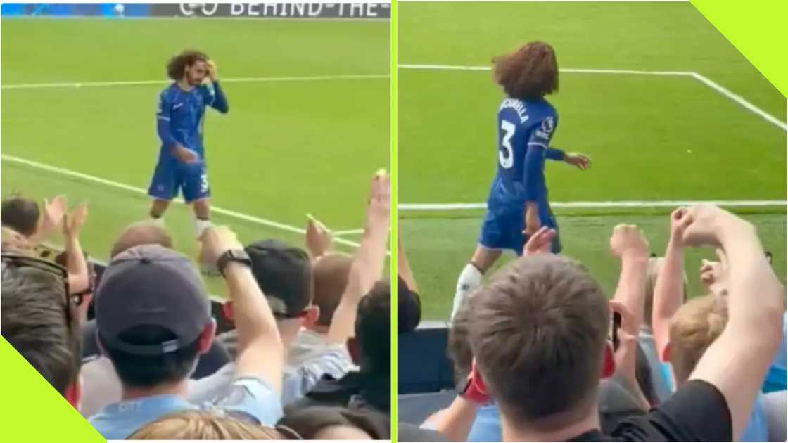 Video of Man City Fans Taunting Marc Cucurella After Being Substituted Emerges.