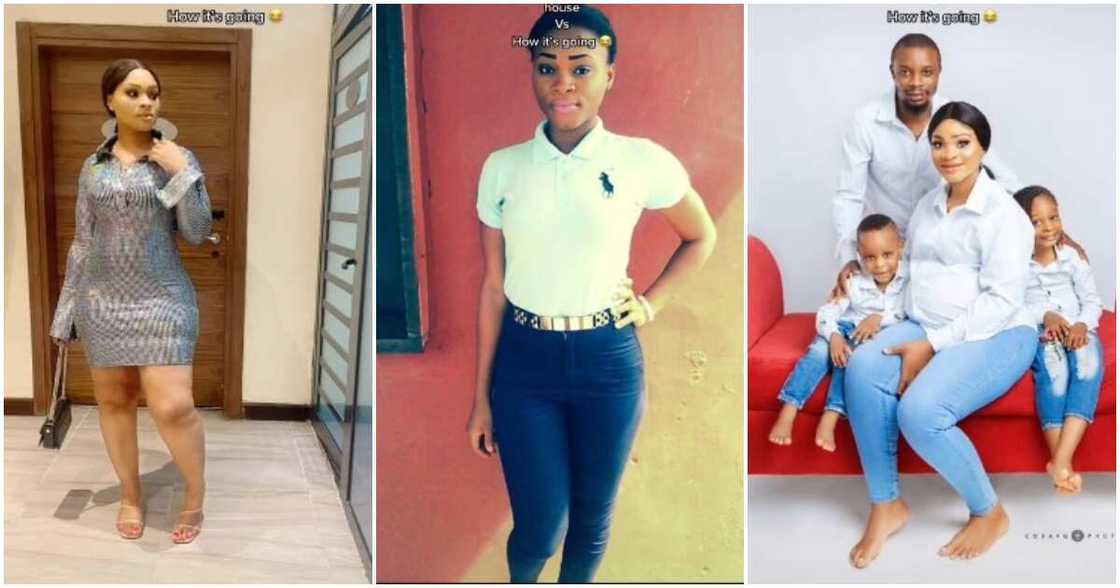 Married woman shows off body transformation. lady shows off new look, lady's before vs now photos, before vs now photos of lady Married woman shows off body transformation. lady shows off new look, lady's before vs now photos, before vs now photos of lady