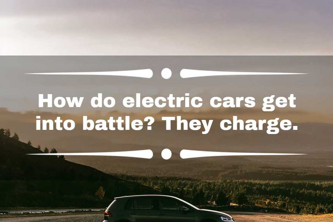 Electric car puns