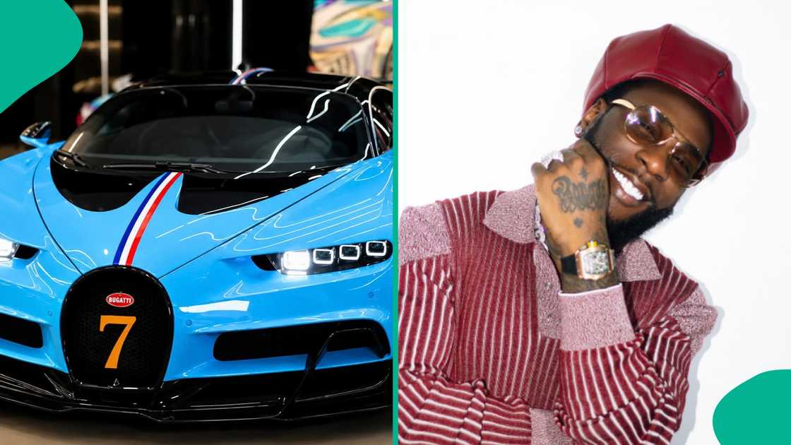 Burna Boy’s luxury Bugatti arrives in Lagos, video trends online Burna Boy’s luxury Bugatti arrives in Lagos, video trends online