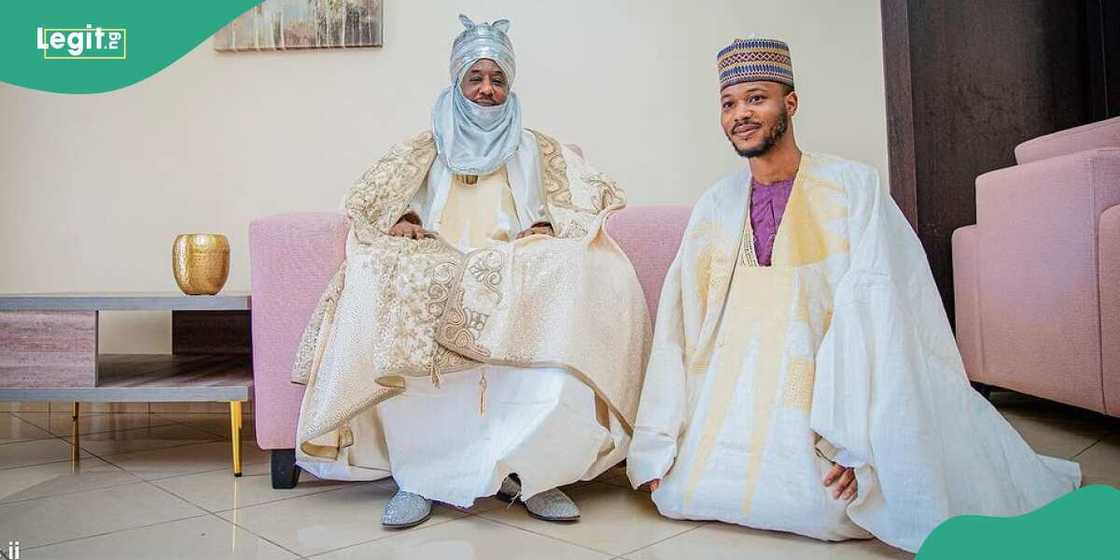 Sanusi’s son reacts as security operatives block Kano emir’s palace