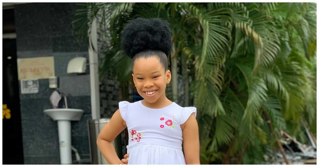 Nigerian actress Ruby Ojiakor’s daughter Royalty