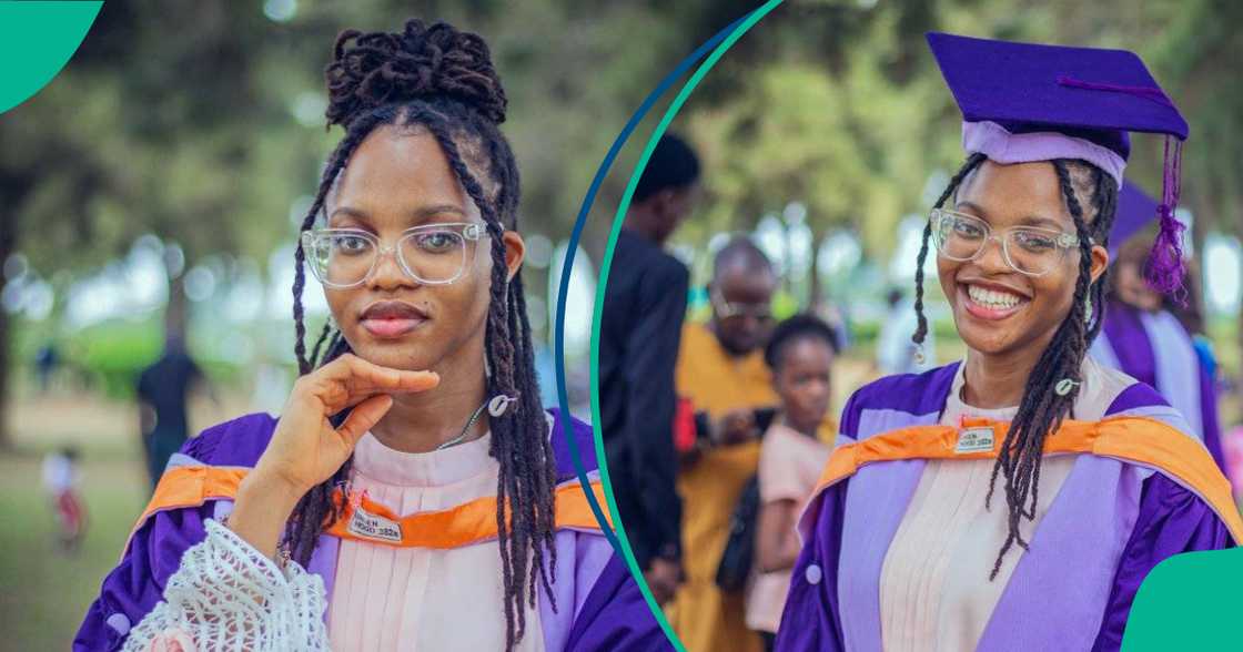 UNIBEN First Class Graduate Opens Up on Tough Experience, Shares Convocation Photos