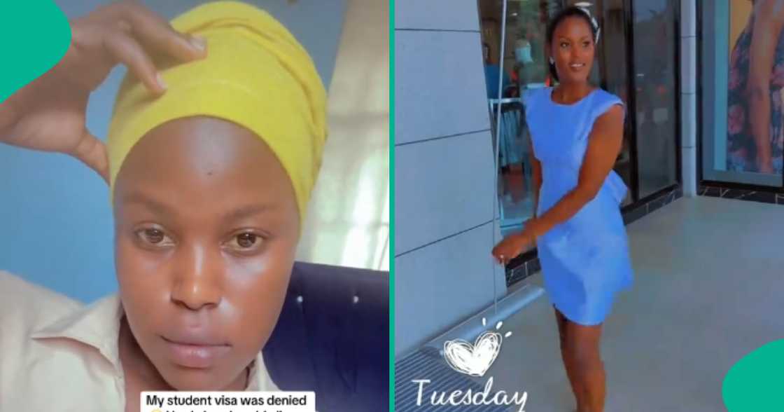 Lady sad as her study visa application gets rejected after selling all her furniture Lady sad as her study visa application gets rejected after selling all her furniture
