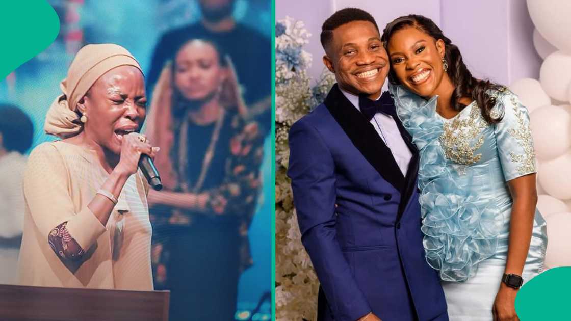 Pastor Jerry Eze's wife Eno attends Hallelujah Challenge.