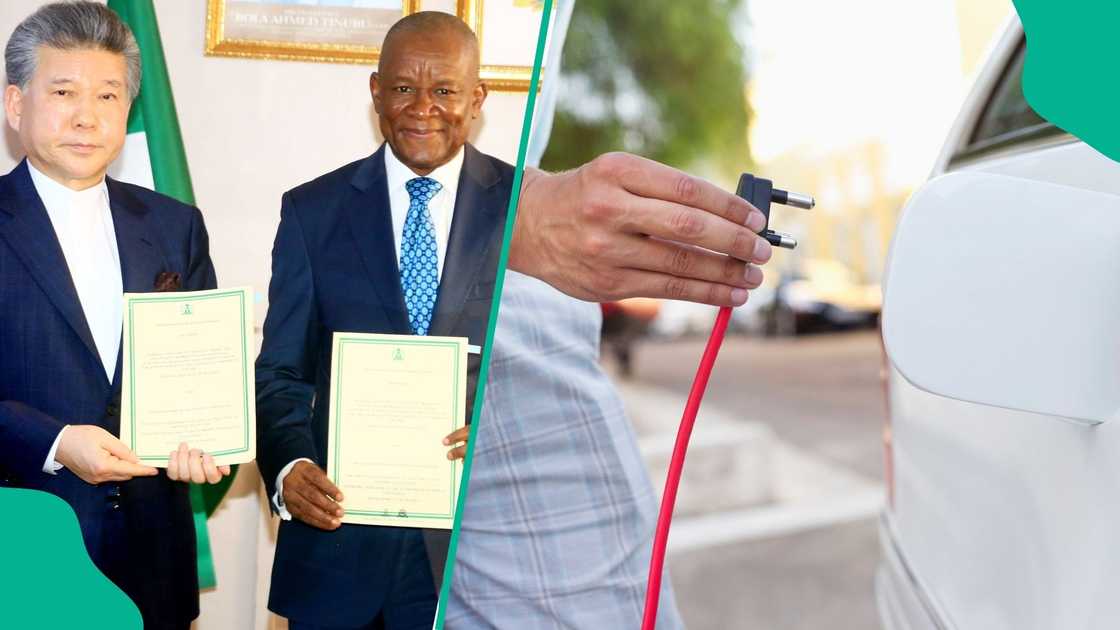 The federal government has signed a memorandum of understanding (MoU) with South Korea to establish an electric vehicle (EV) manufacturing plant and develop EV charging infrastructure across Nigeria, while creating over 10,000 jobs for Nigerians. The federal government has signed a memorandum of understanding (MoU) with South Korea to establish an electric vehicle (EV) manufacturing plant and develop EV charging infrastructure across Nigeria, while creating over 10,000 jobs for Nigerians.
