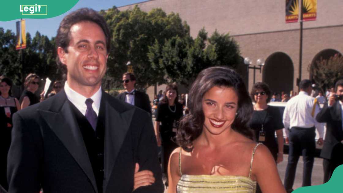 Jerry Seinfeld and Shoshanna Lonstein at the 48th Annual Primetime Emmy Awards Jerry Seinfeld and Shoshanna Lonstein at the 48th Annual Primetime Emmy Awards