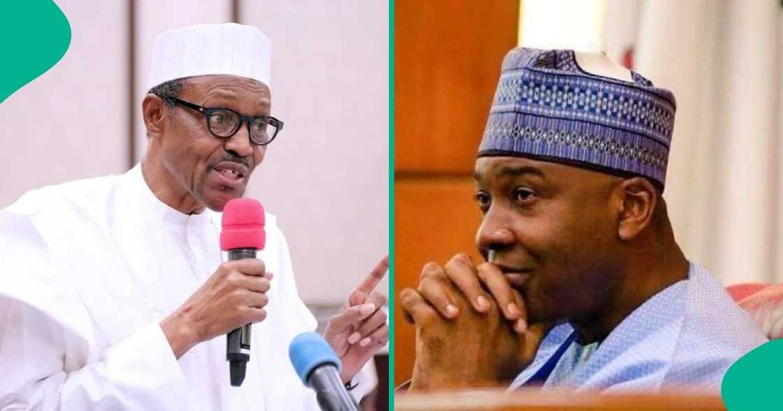 Former Nigerian Senate President Bukola Saraki has explained the reasons behind ex-President Muhammadu Buhari’s harassment during his time in office. Former Nigerian Senate President Bukola Saraki has explained the reasons behind ex-President Muhammadu Buhari’s harassment during his time in office.