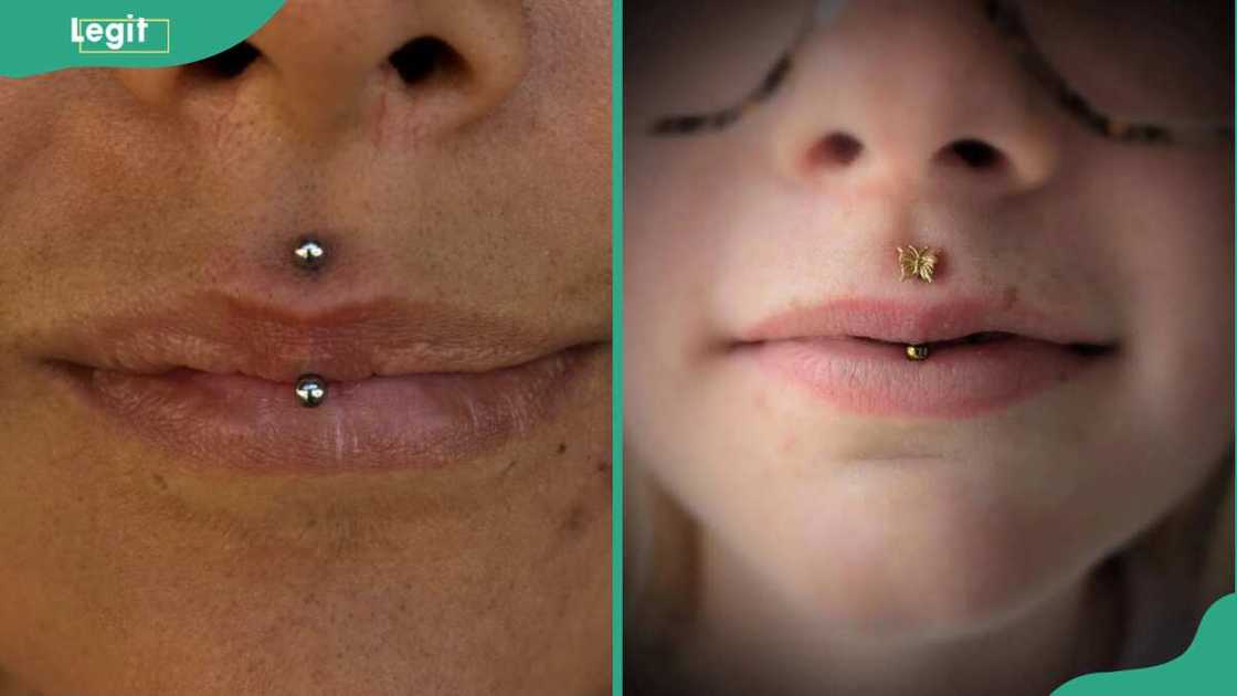Jestrum lip piercing Jestrum lip piercing
