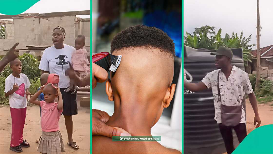 Mother confronts sister-in-law for shaving her children's heads. Mother confronts sister-in-law for shaving her children's heads.