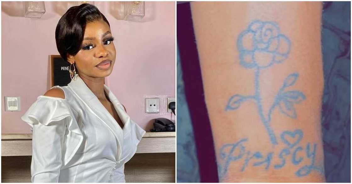 Priscilla Ojo, Iyabo Ojo, crush, tattoo Priscilla Ojo, Iyabo Ojo, crush, tattoo