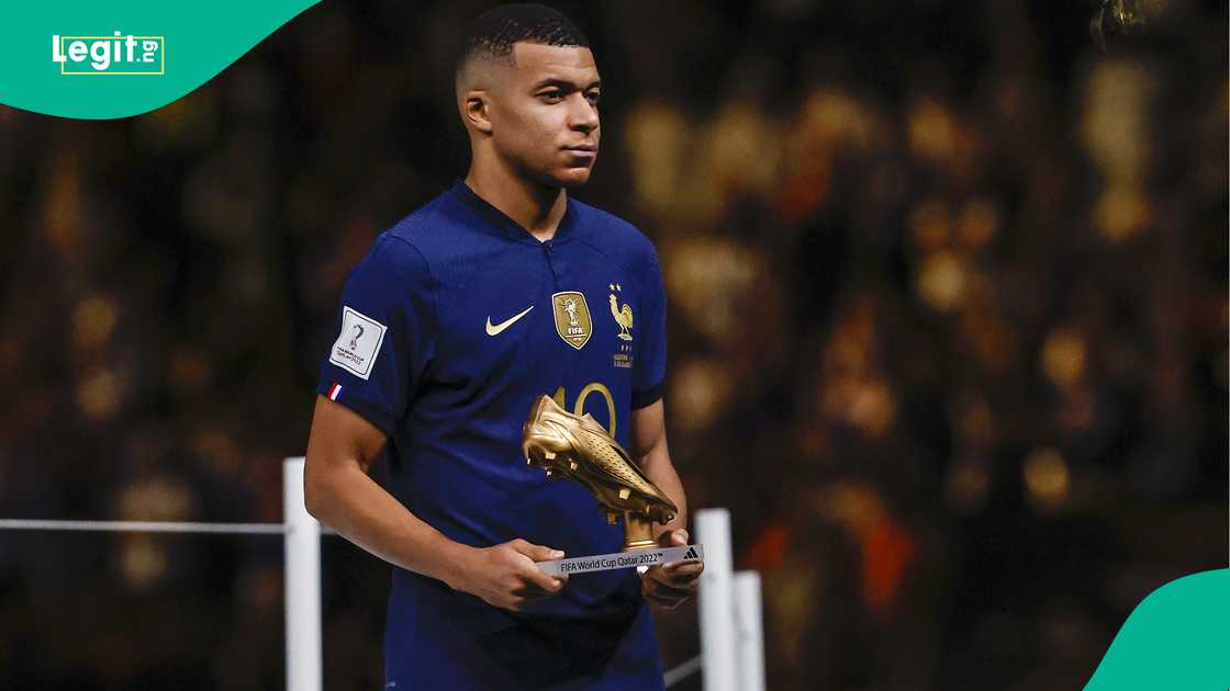 Kylian Mbappe, France, Lusail Stadium, Qatar, 2022 FIFA World Cup.