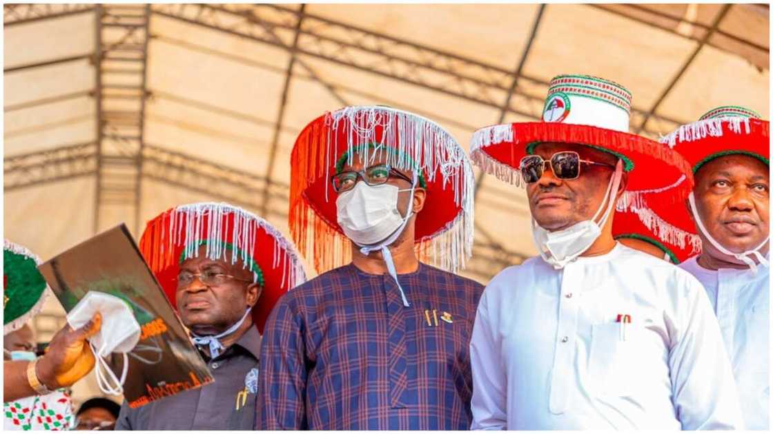 APC says Wike is Makinde's godfather APC says Wike is Makinde's godfather