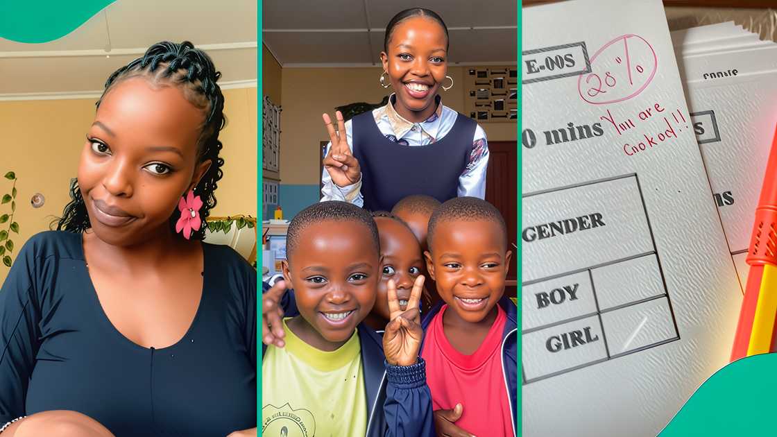A Gen Z teacher gets people talking after displaying her pupils’ exam papers.