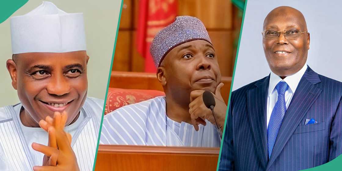 Saraki clarifies air on Tambuwal's withdrawal for Atiku