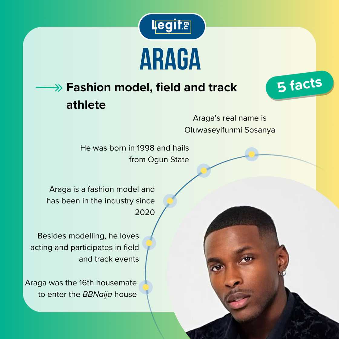 Five facts about Araga from BBNaija