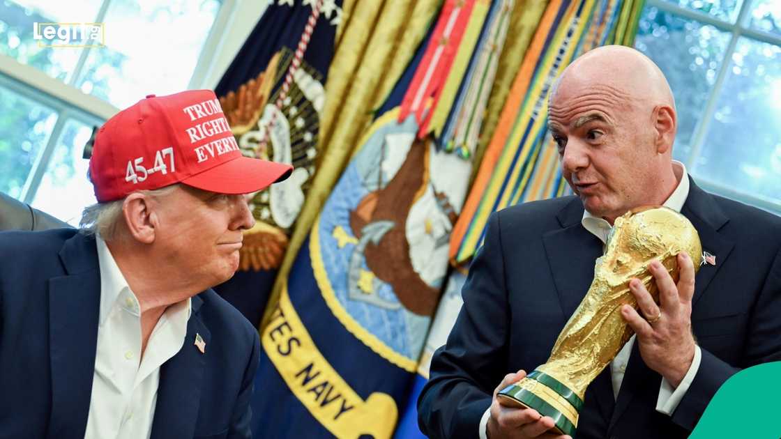 Gianni Infantino, US, Donald Trump, Football, 2026 World Cup, FIFA. Gianni Infantino, US, Donald Trump, Football, 2026 World Cup, FIFA.