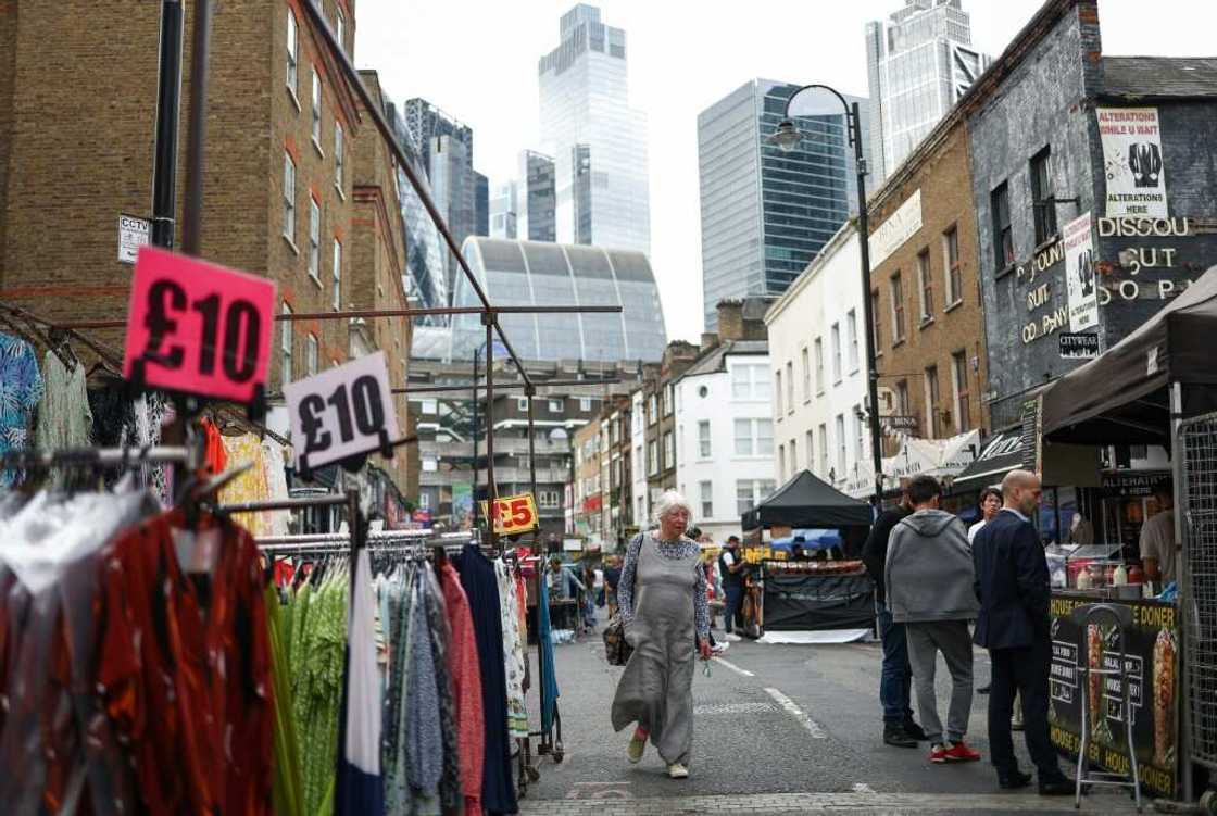 UK inflation reached 3.4 percent last month -- the lowest level since September 2021 UK inflation reached 3.4 percent last month -- the lowest level since September 2021