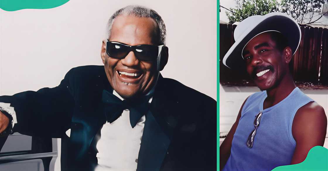 Ray Charles and his son, Charles Wayne Hendricks