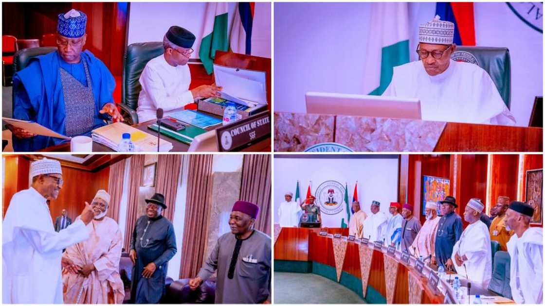 Old Naira Notes/CBN/Council of State meeting Old Naira Notes/CBN/Council of State meeting