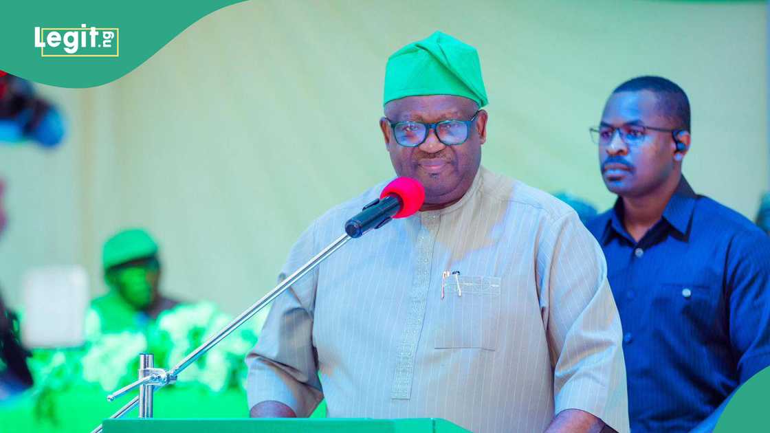 Plateau governor Caleb Mutfwang's aide, Letep Dabang, has left the cabinet to reportedly join the APC. Plateau governor Caleb Mutfwang's aide, Letep Dabang, has left the cabinet to reportedly join the APC.