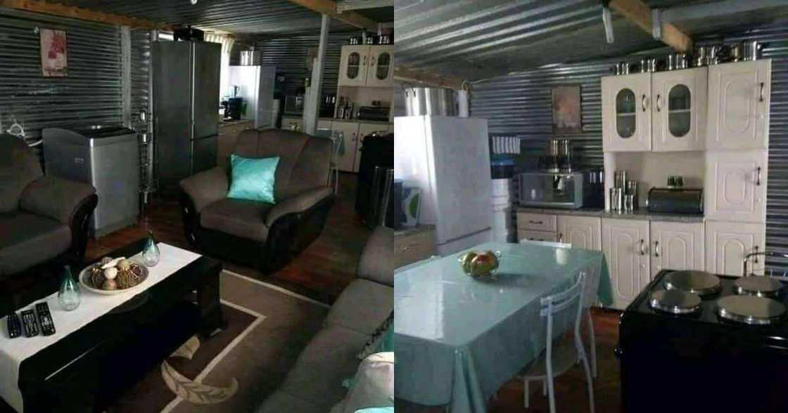Massive reactions trail beautiful photos of the interior of a small shack Massive reactions trail beautiful photos of the interior of a small shack