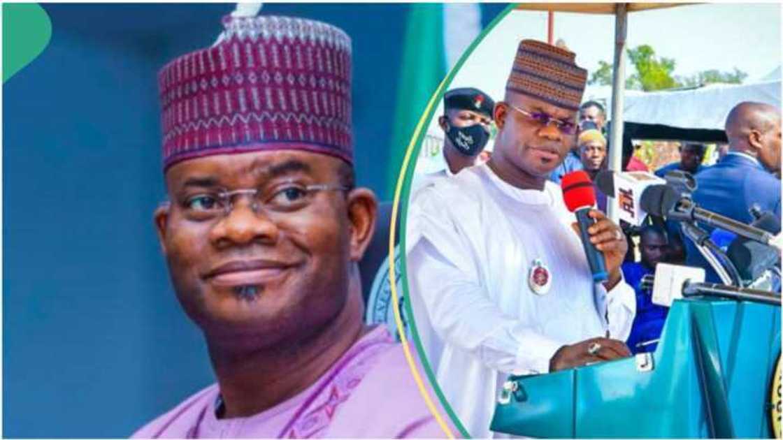 Gwamna Yahaya Bello na jihar Kogi. Gwamna Yahaya Bello na jihar Kogi.