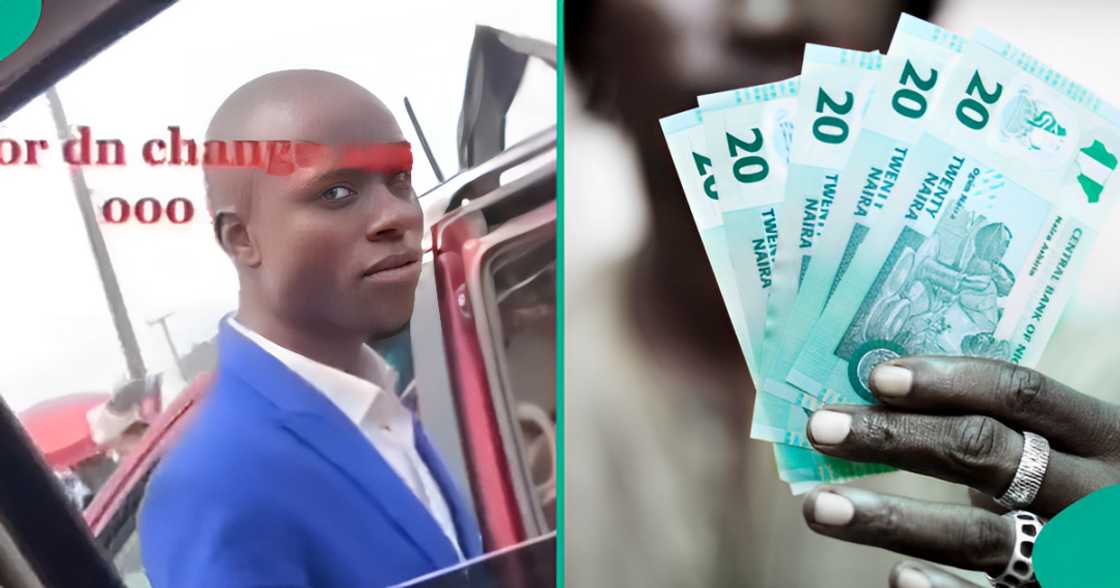 A pastor who preached to bus passengers causes a scene after a woman gave N30 as an offering. A pastor who preached to bus passengers causes a scene after a woman gave N30 as an offering.