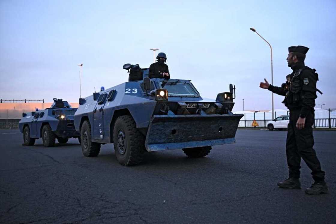 France has stepped up police deployment in response to the protests