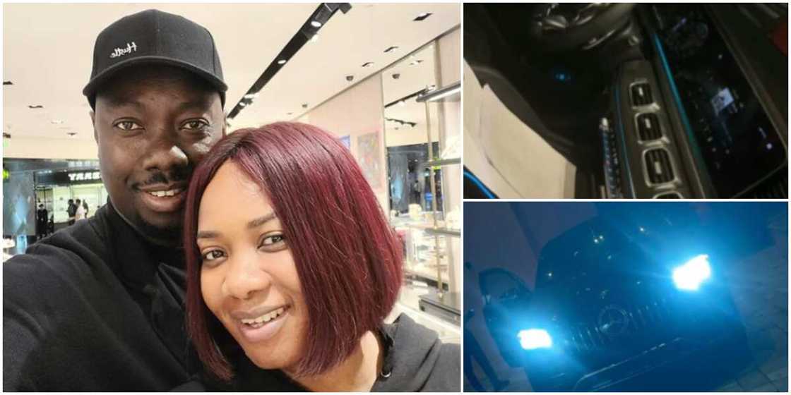 Obi Cubana buys new car for wife