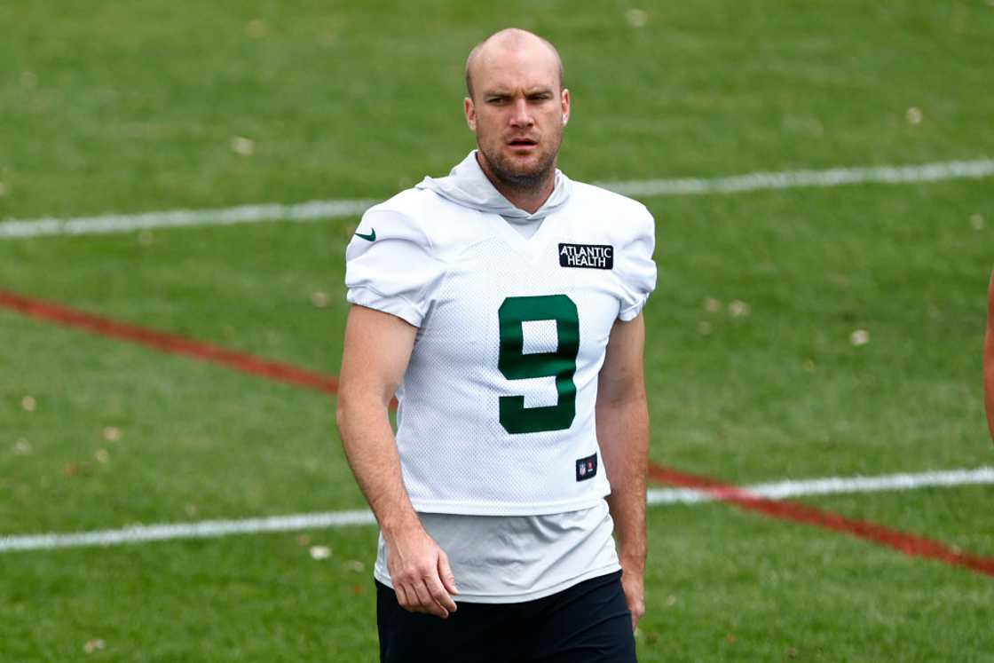 Greg Zuerlein at Atlantic Health Jets Training Center