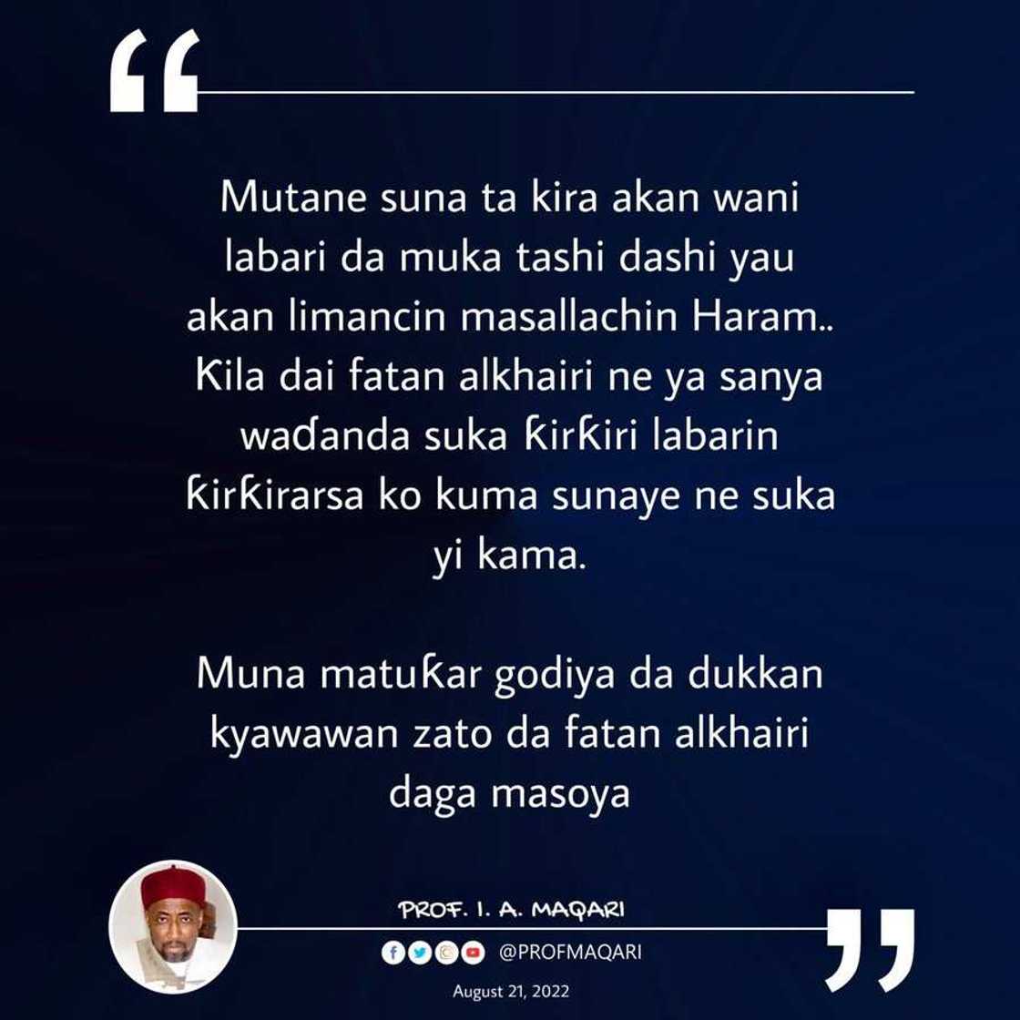 Sheikh Ibrahim Maqari Sheikh Ibrahim Maqari