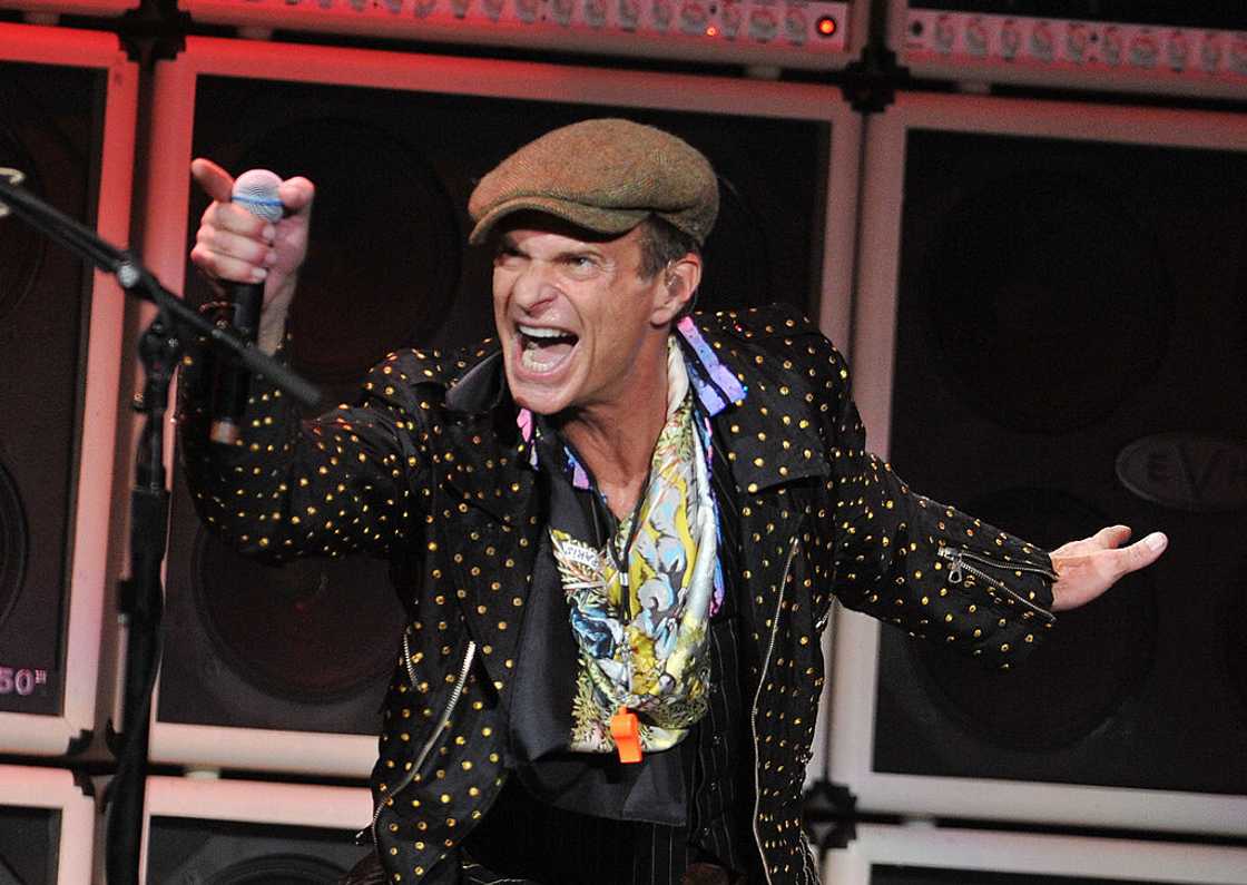 Singer David Lee Roth at Madison Square Garden