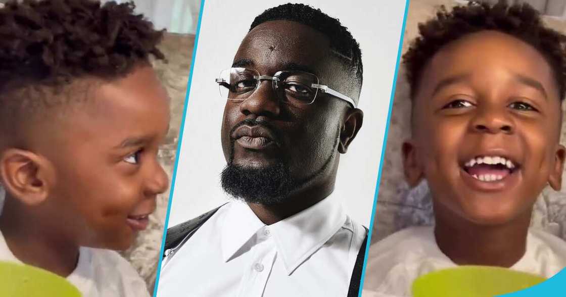 Sarkodie and his son MJ in photos Sarkodie and his son MJ in photos