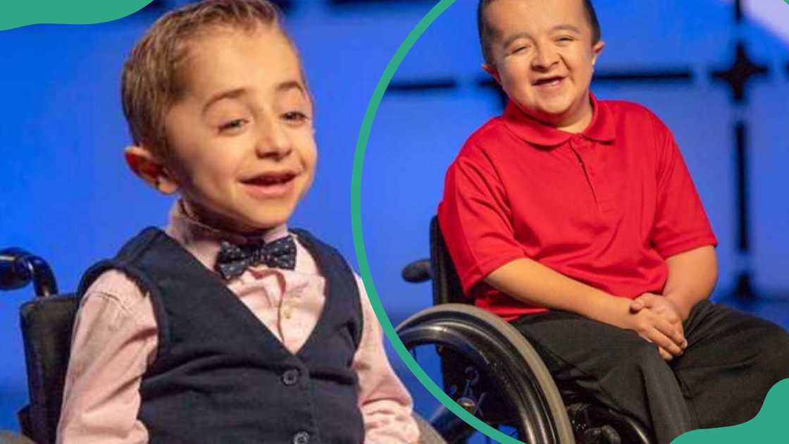 Kaleb and Alec from Shriners on Wheelchairs