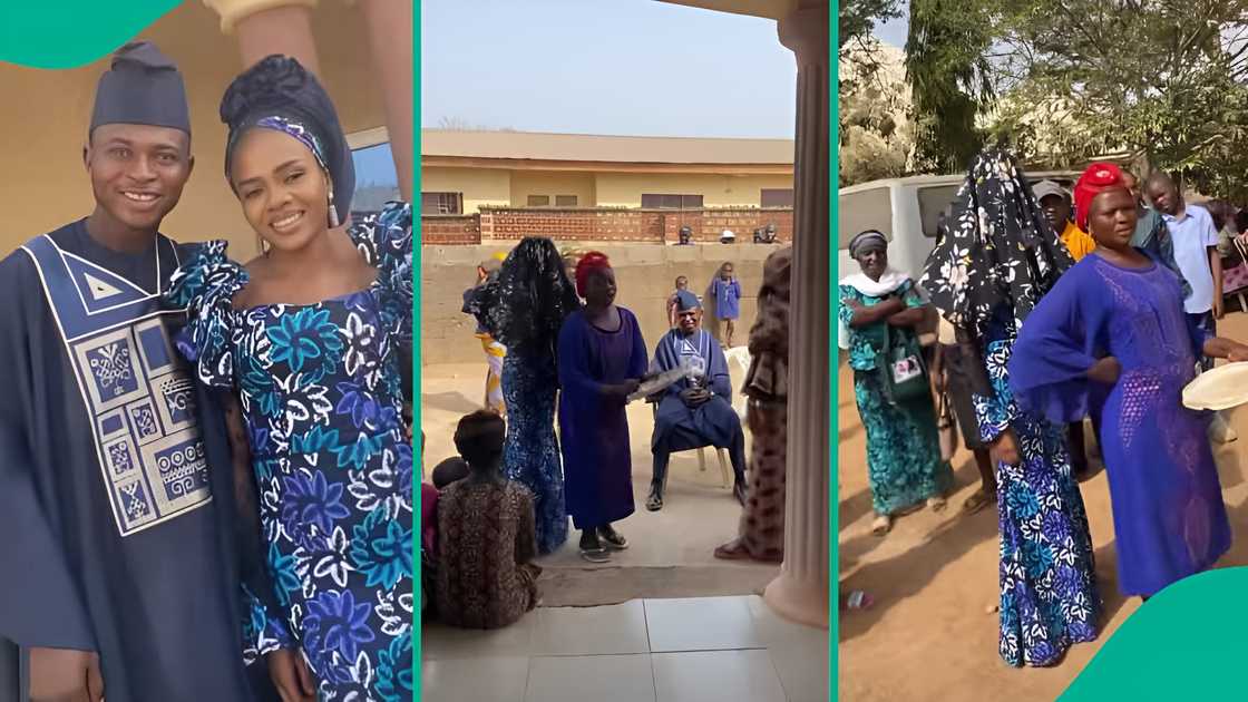 Samson Haruna and wife’s marriage introduction clip trends online Samson Haruna and wife’s marriage introduction clip trends online