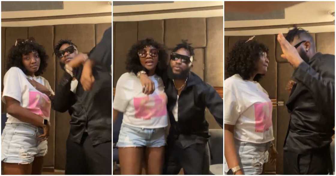 Rapper Dremo and Simi act 'lovey dovey' in video Rapper Dremo and Simi act 'lovey dovey' in video