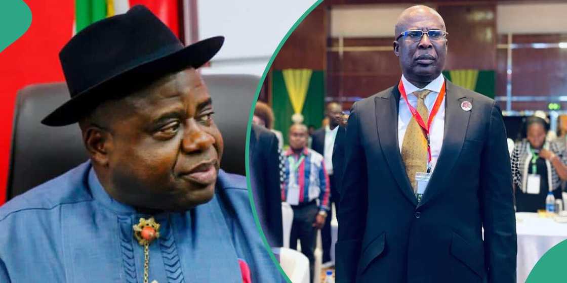 Timipre Sylva, Douye Diri, Bayelsa governorship election, APC, PDP, INEC Timipre Sylva, Douye Diri, Bayelsa governorship election, APC, PDP, INEC