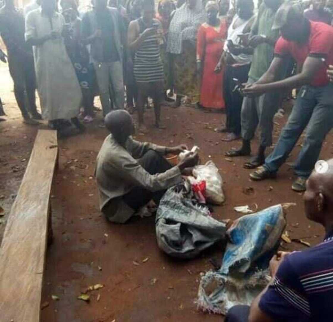 Edo pastor nabbed with bag filled with female underwears (photos, video)