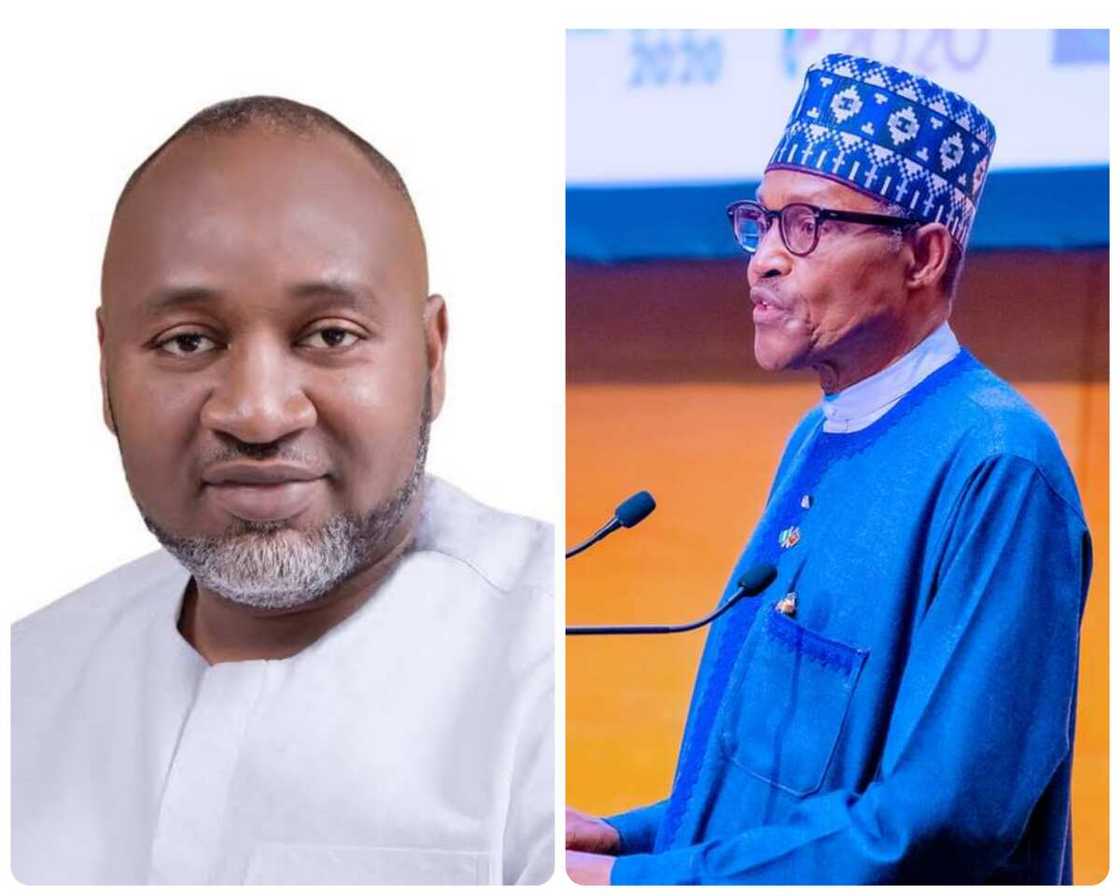 Kachikwu da shugaba Buhari. Kachikwu da shugaba Buhari.