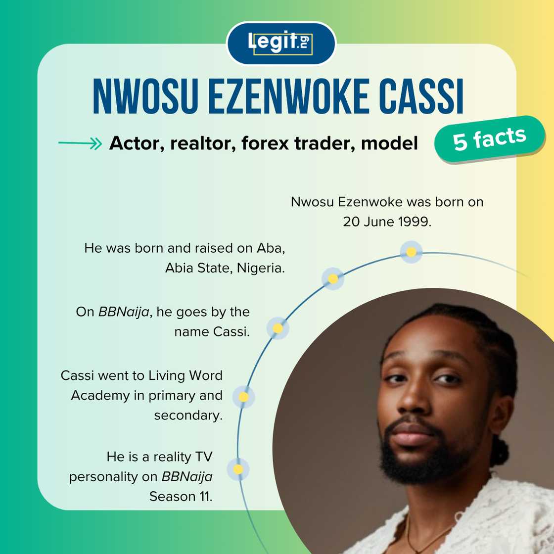Five facts about Cassi from BBNaija Five facts about Cassi from BBNaija