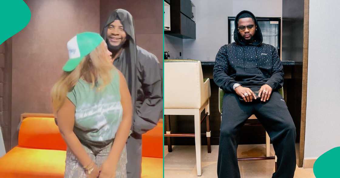 Kizz Daniel and wife return to social media.